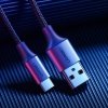 Ugreen kabel przewód USB - USB Typ C Quick Charge 3.0 3A 1m szary (60126)
