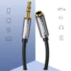 Ugreen przewód kabel przedłużacz AUX 3,5 mm mini jack 1m srebrny (10592)