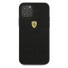 Etui Ferrari On Track Perforated na iPhone 12 Pro Max - czarne