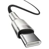 Kabel Baseus Cafule Series Metal Data USB-C / USB-C PD QC SCP 100W 5A 2 m - czarny