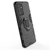 Ring Armor pancerne hybrydowe etui pokrowiec + magnetyczny uchwyt Samsung Galaxy A72 4G niebieski