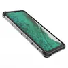 Honeycomb etui pancerny pokrowiec z żelową ramką Samsung Galaxy A32 5G zielony