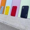 Wozinsky Kickstand Case silikonowe etui z podstawką etui Samsung Galaxy A42 5G żółte