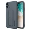 Wozinsky Kickstand Case silikonowe etui z podstawką etui Xiaomi Redmi 10X 4G / Xiaomi Redmi Note 9 niebieskie
