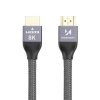 Wozinsky kabel HDMI 2.1 8K 60 Hz 48 Gbps / 4K 120 Hz / 2K 144 Hz 5 m srebrny (WHDMI-50)