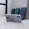 Wozinsky Kickstand Case silikonowe etui z podstawką etui Samsung Galaxy A72 4G miętowe