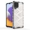 Honeycomb etui pancerny pokrowiec z żelową ramką Samsung Galaxy A22 4G niebieski