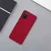 Nillkin Qin skórzana kabura etui Samsung Galaxy A03s czerwony