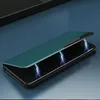 Eco Leather View Case elegancki futerał etui z klapką i funkcją podstawki iPhone 13 Pro fioletowy