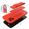 Rope case żelowe etui ze smyczą łańcuszkiem torebka smycz Xiaomi Poco X3 NFC czerwony