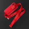 Rope case żelowe etui ze smyczą łańcuszkiem torebka smycz Xiaomi Redmi Note 10 / Redmi Note 10S granatowy