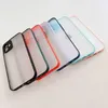 Milky Case silikonowe elastyczne półprzezroczyste etui do Samsung Galaxy A42 5G granatowy