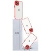 Milky Case silikonowe elastyczne półprzezroczyste etui do Xiaomi Redmi 9T czerwony