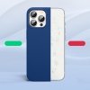 Ugreen Protective Silicone Case gumowe elastyczne silikonowe etui pokrowiec iPhone 13 Pro niebieski