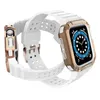 Protect Strap Band opaska z etui do Apple Watch 7 / 6 / 5 / 4 / 3 / 2 / SE (41 / 40 / 38mm) obudowa pancerny pokrowiec na zegare