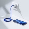 Kabel Baseus CAJY000203 Lightning - USB-C PD 20W 480Mb/s 1,2m - niebieski