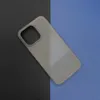 Kingxbar Plain Series etui pokrowiec do iPhone 13 Pro silikonowa obudowa szary