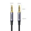 Ugreen kabel przewód AUX mini jack 3.5mm (męski) - mini jack 3,5mm (męski) 3m czarny (AV183)