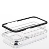 Clear 3in1 etui do iPhone 13 mini żelowy pokrowiec z ramką czarny