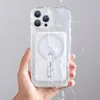 Baseus magnetyczne etui, obudowa Magnetic Phone Case iPhone 13 (6,1 2021) przezroczysty