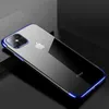 Clear Color case żelowy pokrowiec etui z metaliczną ramką Samsung Galaxy A13 5G niebieski
