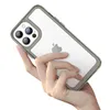 Outer Space Case etui do iPhone 12 Pro Max sztywny pokrowiec z żelową ramką różowy