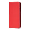 Magnet Card Case etui do Samsung Galaxy A13 5G pokrowiec portfel na karty kartę podstawka czerwony
