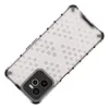 Honeycomb etui pancerny pokrowiec z żelową ramką Realme C35 przezroczysty