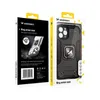 Wozinsky Ring Armor etui iPhone 14 pancerny hybrydowy pokrowiec + magnetyczny uchwyt czarny