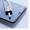3MK FlexibleGlass Max iPhone 7/8 /SE 2020/ SE 2022 biały/white, Szkło Hybrydowe z wzmocnionymi krawędziami