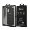 AMG AMHCN61GSEBK iPhone 11 / Xr 6,1 czarny/black hardcase Leather Debossed Lines