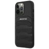 AMG AMHCP14LGSEBK iPhone 14 Pro 6,1 czarny/black hardcase Leather Debossed Lines