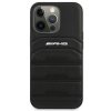 AMG AMHCP14XGSEBK iPhone 14 Pro Max 6,7 czarny/black hardcase Leather Debossed Lines