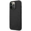 AMG AMHCP14LDOLBK iPhone 14 Pro 6,1 czarny/black hardcase Leather Hot Stamped