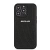 AMG AMHCP13XOSDBK iPhone 13 Pro Max 6,7 czarny/black hardcase Leather Curved Lines