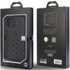 Audi Genuine Leather iPhone 14 / 15 / 13 6.1 czarny/black hardcase AU-TPUPCIP14-Q8/D1-BK