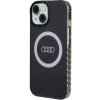 Audi IML Big Logo MagSafe Case iPhone 15 / 14 / 13 6.1 czarny/black hardcase AU-IMLMIP15-Q5/D2-BK