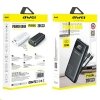 AWEI PowerBank P169K 20000mAh 22.5Wczarny/black wyświetlacz + kable PD/Lightning