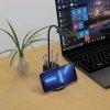 AWEI lampka LED z ład. indukcyjną W2015W Fast Charging czarny/black