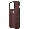 Etui BMW BMHCP13LRSPPR iPhone 13 Pro/13 6,1 czerwony/red hardcase Leather Curve Perforate