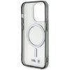 Etui BMW BMHMP14LHCRS iPhone 14 Pro 6.1 transparent hardcase Silver Ring MagSafe