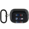 BMW BMAP222SWTK AirPods Pro 2 (2022/2023) cover czarny/black Multiple Colored Lines