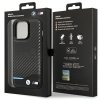 Etui BMW BMHCP13L22NBCK iPhone 13 Pro / 13 6.1 czarny/black hardcase Leather Carbon