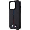 BMW BMHMP15L22PVTK iPhone 15 Pro 6.1 czarny/black hardcase Quilted Tricolor MagSafe