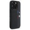 BMW BMHCP16L23PUPVK iPhone 16 Pro 6.3czarny/black hardcase M Perforated Tricolor Detail Line