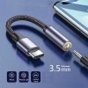 Beline Adapter USB-C/Jack 3,5mm szary/gray DAC Samsung/iPhone 15