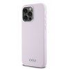 DKNY DKHMP14XSMCHLP iPhone 14 Pro Max 6.7 różowy/pink hardcase Liquid Silicone Small Metal Logo MagSafe