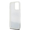 DKNY DKHCP15XLBNAET iPhone 15 Pro Max 6.7 biały/white hardcase Liquid Glitter Big Logo
