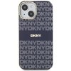 DKNY DKHMP15SHRHSEB iPhone 15 / 14 / 136.1 niebieski/blue hardcase IML Mono & Stripe MagSafe