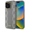DKNY DKHMP14XPCPVSLE iPhone 14 Pro Max6.7 beżowy/beige hardcase Leather Checkered Mono Pattern MagSafe